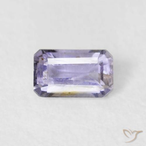 0.29ct Natürlicher Medium Light-Violet Iolith, Smaragdschliff, VS-SI