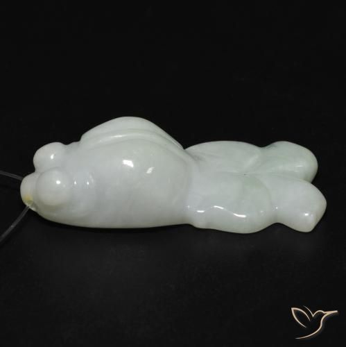 9,17 ctw natürlicher Mittelgrün Jade, Fantasie, Lichtdurchlässig