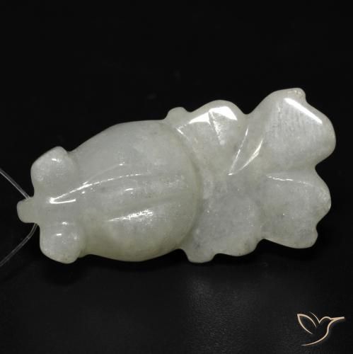 29.36ct Natürlicher Mittelgrün Jade, Fantasie, Lichtdurchlässig