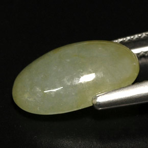 5,55 ctw natürlicher mehrfarbiger Jadeit, Transparent, Transparent / Lichtdurchlässig