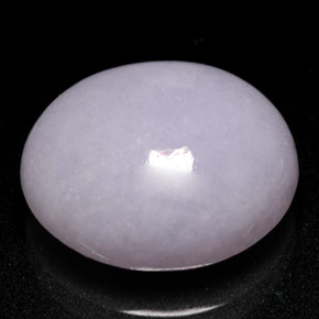 12,21 ctw natürlicher blauer Jadeit, Oval Schliff, Lichtundurchlässig