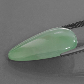 9,17 ctw natürlicher Grün Jadeit, Fantasie, Transparent