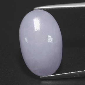 9,17 ctw natürlicher Lavendel Jadeit, Oval Schliff, Lichtundurchlässig