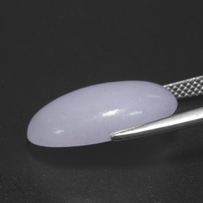 9,17 ctw natürlicher Lavendel Jadeit, Oval Schliff, Lichtundurchlässig