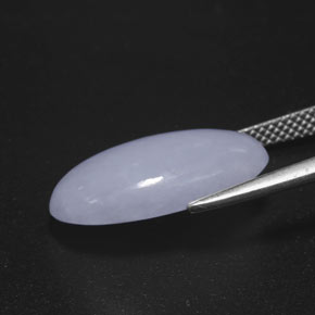 9,17 ctw natürlicher Lavendel Jadeit, Oval Schliff, Lichtundurchlässig