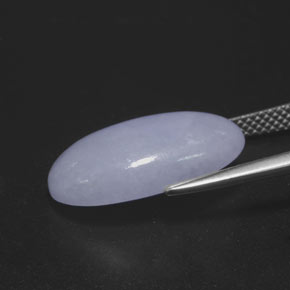 9,17 ctw natürlicher Lavendel Jadeit, Oval Schliff, Lichtundurchlässig