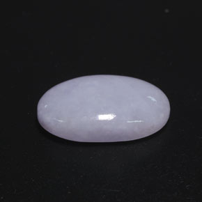 12,67 ctw natürlicher blauer Jadeit, Oval Schliff, Lichtundurchlässig