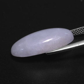 9,17 ctw natürlicher Lavendel Jadeit, Oval Schliff, Lichtundurchlässig