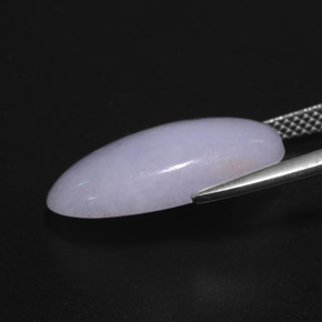 9,17 ctw natürlicher Lavendel Jadeit, Oval Schliff, Lichtundurchlässig