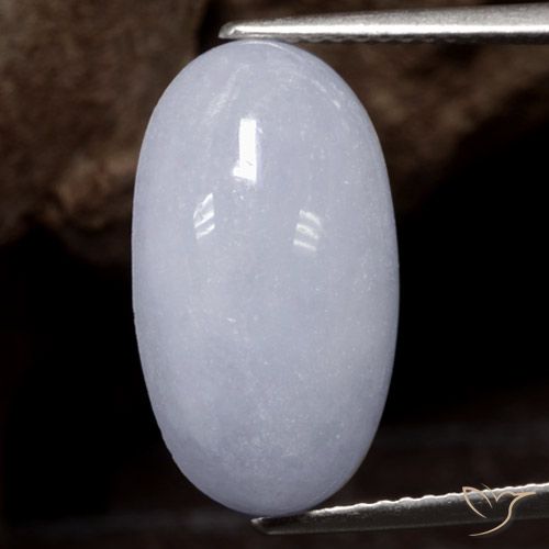 9.97ct Natürlicher hellviolett Jadeit, Oval, Lichtundurchlässig