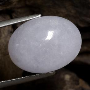 9,17 ctw natürlicher Lavendel Jadeit, Oval Schliff, Lichtdurchlässig