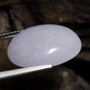 9,17 ctw natürlicher Lavendel Jadeit, Oval Schliff, Lichtdurchlässig