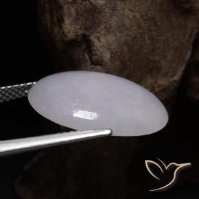 9,17 ctw natürlicher Grau Jadeit, Oval, Lichtdurchlässig