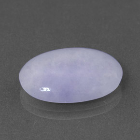 9,17 ctw natürlicher Lavendel Jadeit, Oval, Lichtundurchlässig