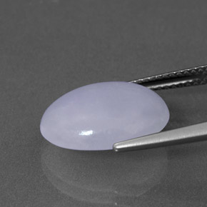 9,17 ctw natürlicher Lavendel Jadeit, Oval Schliff, Lichtundurchlässig