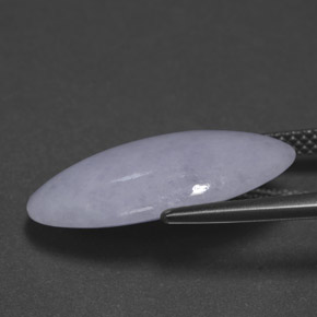 9,17 ctw natürlicher Lavendel Jadeit, Oval Schliff, Lichtundurchlässig