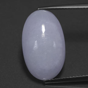 11,61 ctw natürlicher blauer Jadeit, Oval Schliff, Lichtundurchlässig
