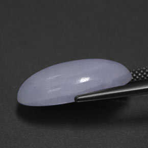 11,61 ctw natürlicher blauer Jadeit, Oval Schliff, Lichtundurchlässig