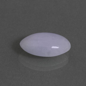 5,85 ctw natürlicher blauer Jadeit, Oval Schliff, Lichtundurchlässig