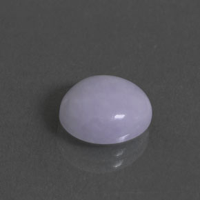 9,17 ctw natürlicher Lavendel Jadeit, Oval, Lichtundurchlässig