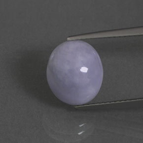9,17 ctw natürlicher Lavendel Jadeit, Oval Schliff, Lichtundurchlässig
