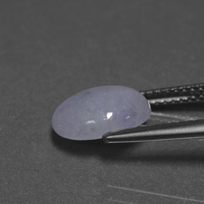 9,17 ctw natürlicher Lavendel Jadeit, Oval Schliff, Lichtundurchlässig