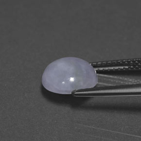 9,17 ctw natürlicher Lavendel Jadeit, Rund Schliff, Lichtundurchlässig