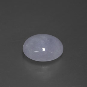 2,76 ctw natürlicher blauer Jadeit, Oval Schliff, Lichtundurchlässig