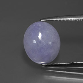 9,17 ctw natürlicher Lavendel Jadeit, Oval Schliff, Lichtundurchlässig