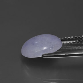 9,17 ctw natürlicher Lavendel Jadeit, Oval Schliff, Lichtundurchlässig
