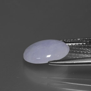 9,17 ctw natürlicher Lavendel Jadeit, Oval Schliff, Lichtundurchlässig