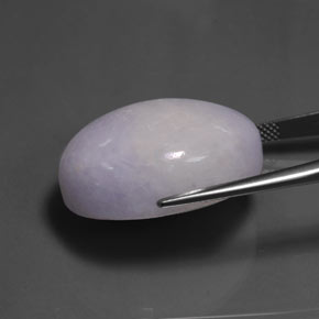 60,38 ctw natürlicher blauer Jadeit, Oval Schliff, Lichtundurchlässig