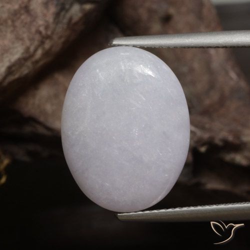 12.78ct Natürlicher Mittelgrau Jadeit, Oval, Lichtundurchlässig