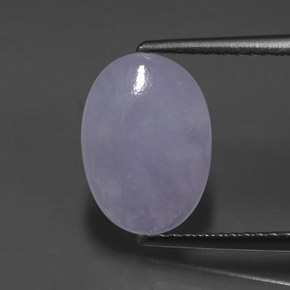 9,17 ctw natürlicher Lavendel Jadeit, Oval Schliff, Transparent