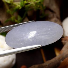 9,17 ctw natürlicher hellviolett Jadeit, Oval Schliff, Lichtdurchlässig