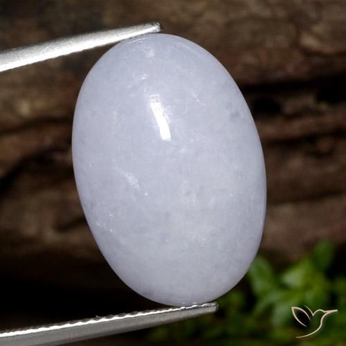 9,17 ctw natürlicher hellviolett Jadeit, Oval Schliff, Lichtdurchlässig