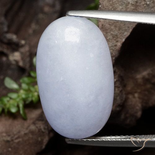 9,17 ctw natürlicher hellviolett Jadeit, Oval, Lichtdurchlässig
