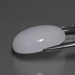 9,17 ctw natürlicher Lavendel Jadeit, Oval Schliff, Lichtdurchlässig