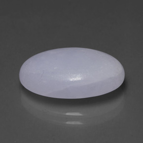 8,74 ctw natürlicher blauer Jadeit, Oval Schliff, Lichtdurchlässig