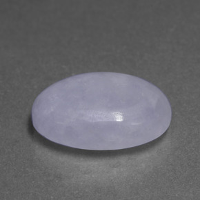 7,84 ctw natürlicher blauer Jadeit, Oval Schliff, Lichtdurchlässig