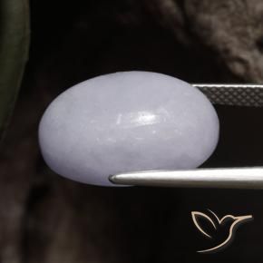 9,17 ctw natürlicher hellviolett Jadeit, Oval, Lichtundurchlässig