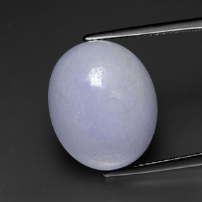 9,17 ctw natürlicher Lavendel Jadeit, Oval, Lichtundurchlässig