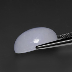 9,17 ctw natürlicher Lavendel Jadeit, Oval, Lichtundurchlässig