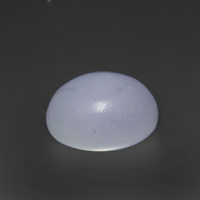 9,17 ctw natürlicher Lavendel Jadeit, Oval, Lichtundurchlässig
