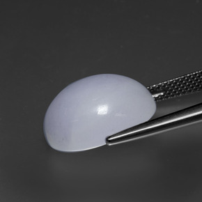 9,17 ctw natürlicher Lavendel Jadeit, Oval, Lichtundurchlässig