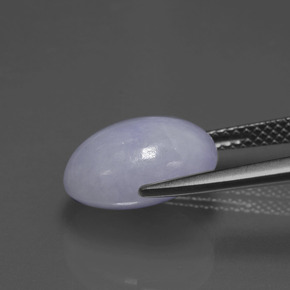9,17 ctw natürlicher Lavendel Jadeit, Oval Schliff, Lichtundurchlässig