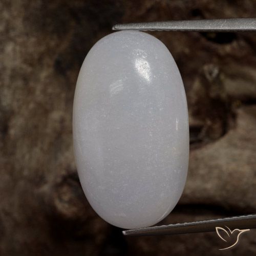 16.11ct Natürlicher Mittelgrau Jadeit, Oval, Lichtdurchlässig