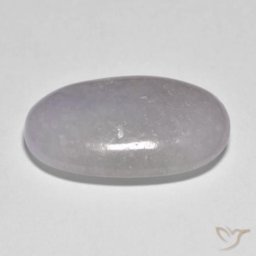 9,17 ctw natürlicher hellviolett Jadeit, Oval, Lichtdurchlässig