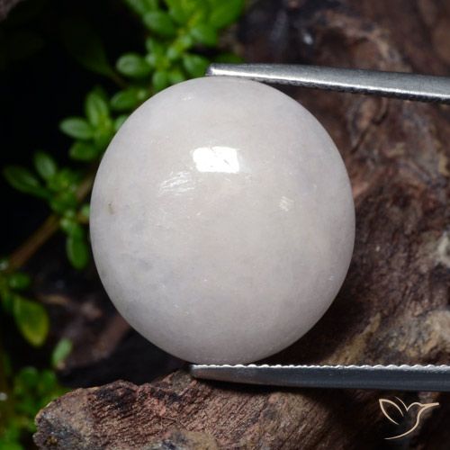 23.31ct Natürlicher Grau Jadeit, Oval, Lichtdurchlässig