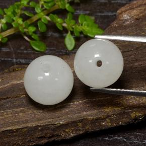 13,42 ct natürliche grüner Jadeit-Edelsteine, Sphäre / Kugel, Lichtdurchlässig
